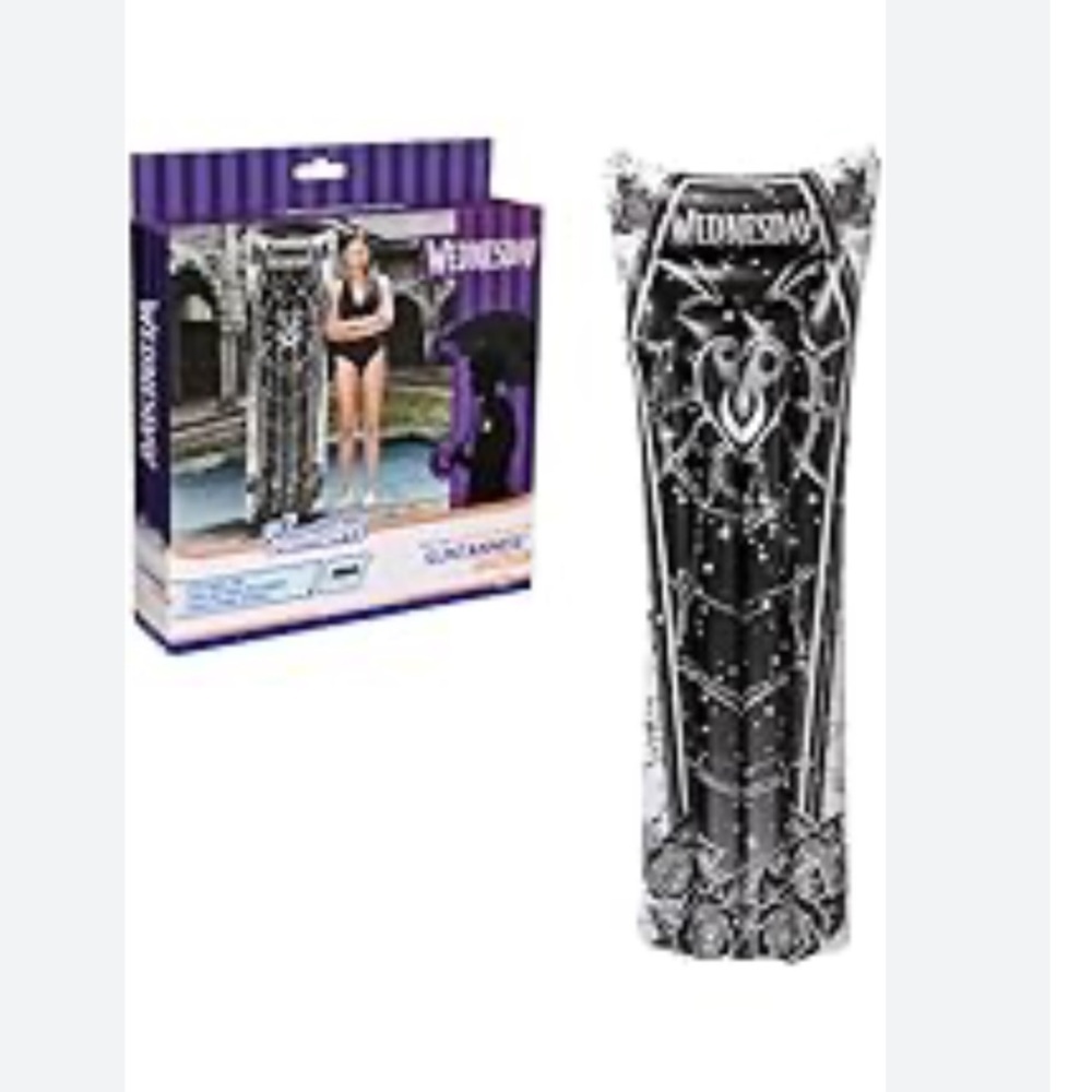 Wednesday Addams themed inflatable Pool Float - Picture 2 of 8